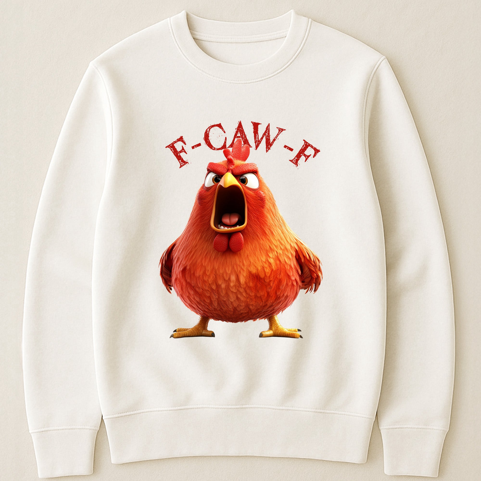 FunnyOne Size Shirt - Humorous Crow F-Caw-F - PersonalizedOne Size Shirt - Image 4