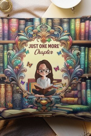 Just One More Chapter - Personalized Pillow (Insert Included)