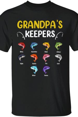 Grandpa's Keepers - Father's DayOne Size Shirt